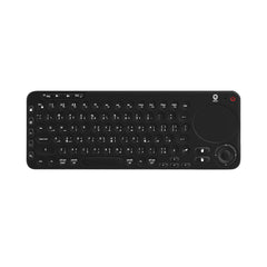 A Photo Of Green Lion Dual Mode Portable Wireless Keyboard with Touch Pad – Black | English/Arabic