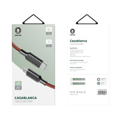 A Photo Of Green Lion Casablanca Type-C To Type-C Cable