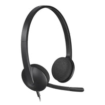 Logitech H340 USB Wired Headset - Comfortable and Clear Audio Solution