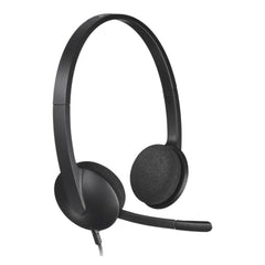 A Photo Of Logitech H340 USB Wired Headset - Comfortable and Clear Audio Solution