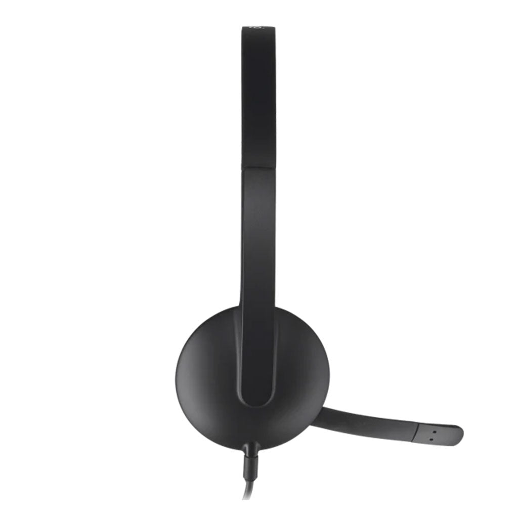 A Photo Of Logitech H340 USB Wired Headset - Comfortable and Clear Audio Solution
