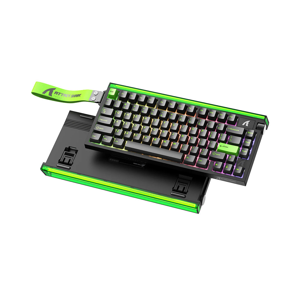 A Photo Of Attack Shark R85 HE - 75% Wired Mechanical Gaming Keyboard