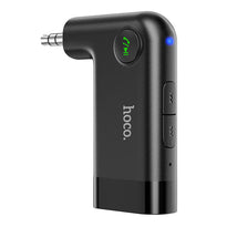 Hoco E53 Dawn In-Car Wireless AUX Receiver – 10 Hours Music & Calls, 145mAh Battery, Bluetooth 5.0