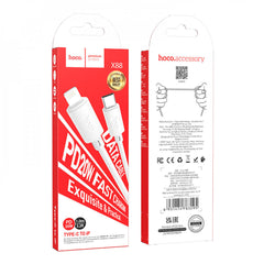 A Photo Of Hoco X88 Lightning to USB-A Charging Cable - 20W Fast Charge, 1 Meter