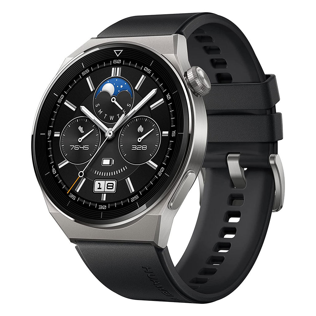A Photo Of Huawei Watch GT 3 Pro - Premium 46mm AMOLED Smartwatch with Advanced Features