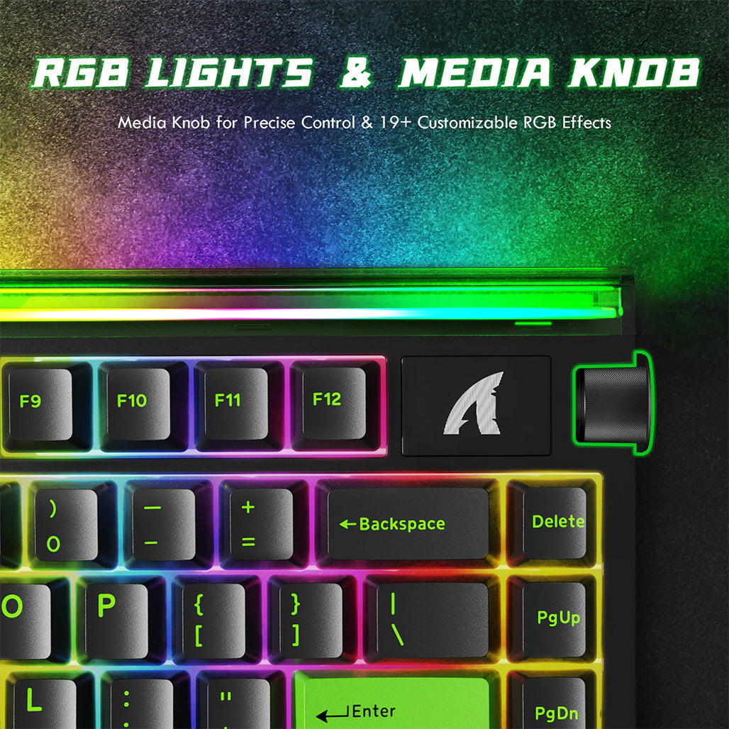 A Photo Of Attack Shark R85 HE - 75% Wired Mechanical Gaming Keyboard