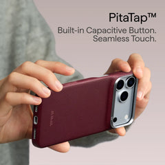 A Photo Of Pitaka Edge Case for iPhone 18 Pro / iPhone 18 Pro Max – Ultra-Thin Aramid Fiber MagSafe Case