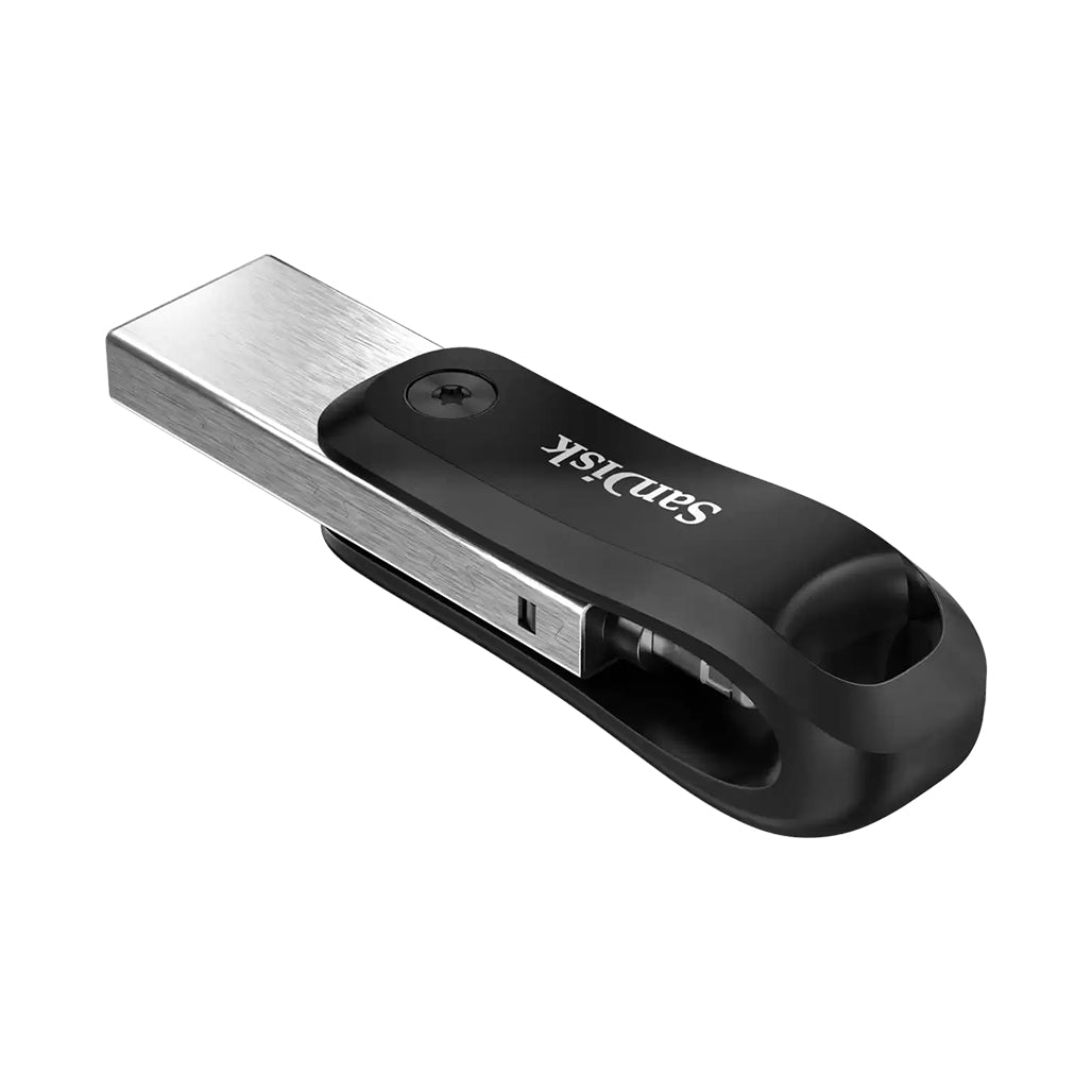 A Photo Of SanDisk iXpand 128GB USB 3.0 Flash Drive Go – iPhone-Compatible Portable Storage with Automatic Backup