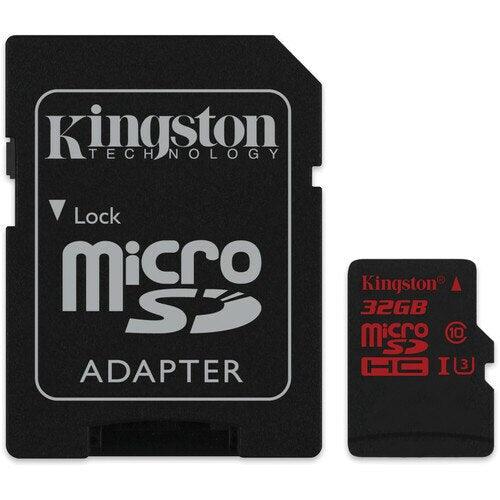 A Photo Of Kingston 32GB UHS-I U3 microSDHC Memory Card – High-Speed Performance and Durable Design