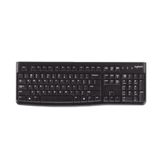 A Photo Of Logitech K120 USB Wired Keyboard - Spill-Resistant and Durable