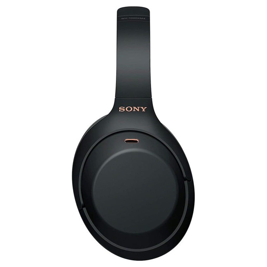 A Photo Of Sony WH-1000XM4 Wireless Noise Cancelling Headphones - Black | Superior Sound, Smart Features, and All-Day Comfort