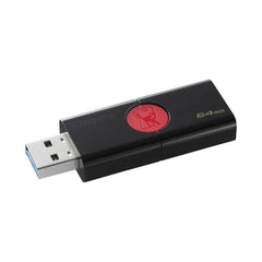 A Photo Of Kingston DataTraveler DT106 64GB USB Flash Drive - High-Speed Storage with Compact Design