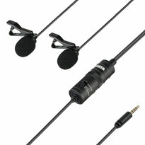 Boya Dual Omni-Directioanl lavalier mic from Boya sold by 961Souq-Zalka