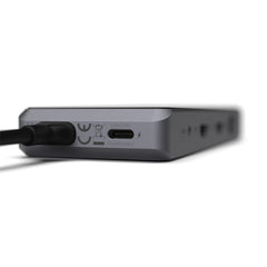 A Photo Of UNISYNK 10-Port Dual Screen Hub for Mac | Multi-Port USB-C Dock with Dual 4K HDMI, High-Speed Data, and Power Delivery