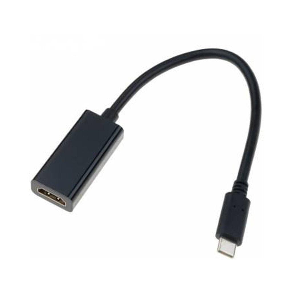 A Photo Of Google USB Type-C to HDMI Adapter - High-Resolution Video Transfer (Black)