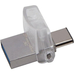 A Photo Of Kingston 64GB DataTraveler microDuo 3C – Dual-Connector USB 3.0 Flash Drive with USB Type-C