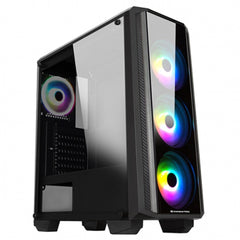 A Photo Of Xigmatek Sirocon Ii Atx Case Front 3 Fans