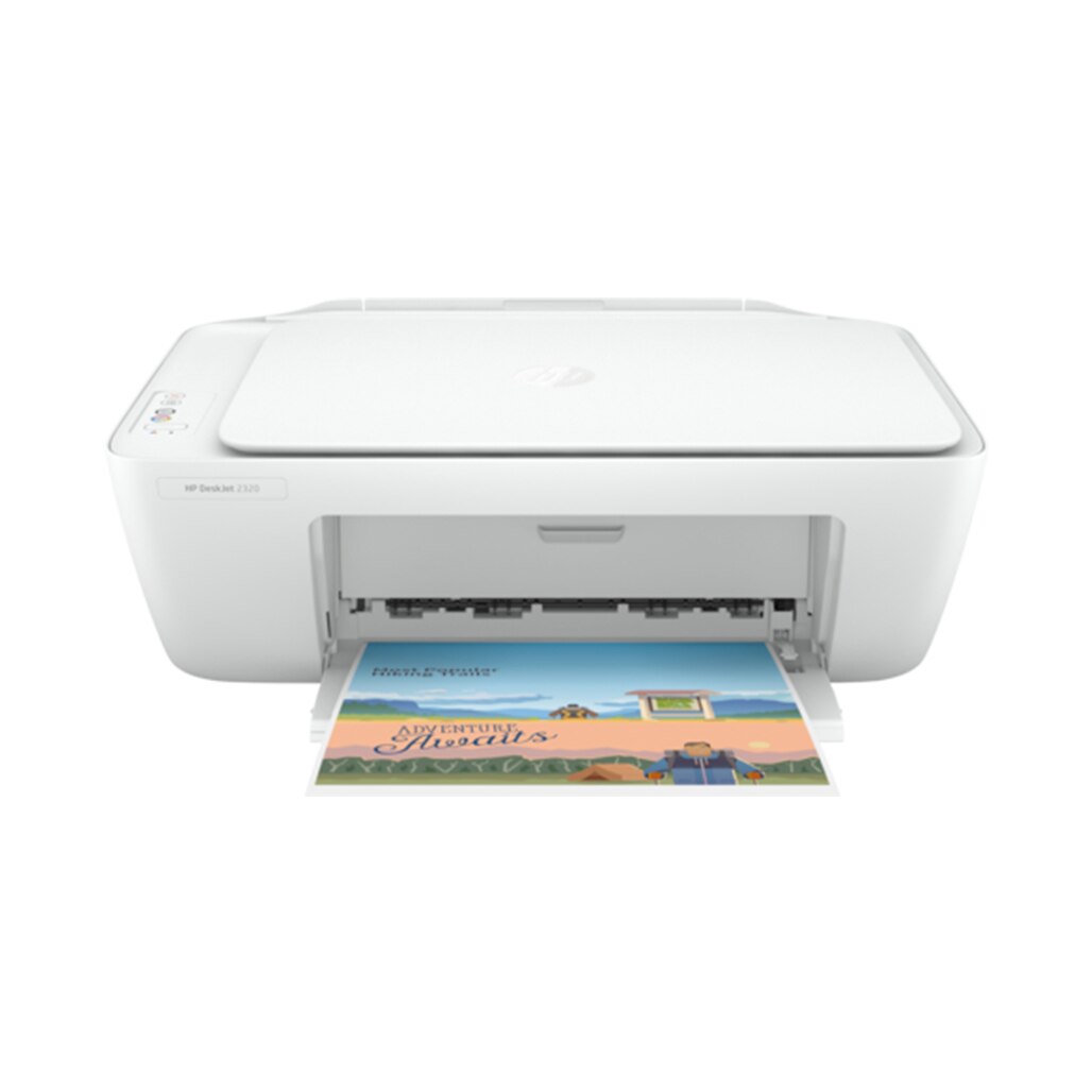A Photo Of HP DeskJet 2320 All-in-One Printer - Print, Scan, and Copy with Efficient Performance