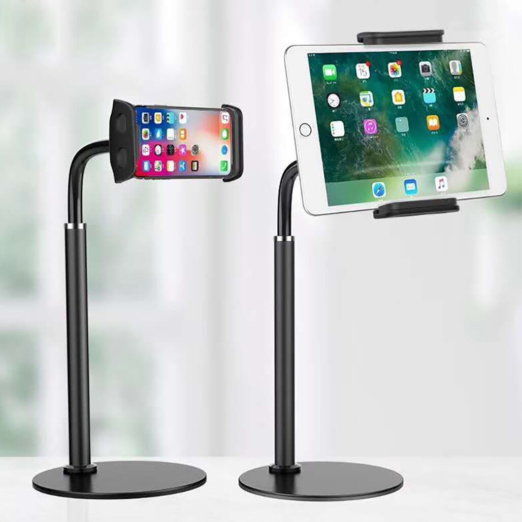 A Photo Of Multifunctional Desktop Video Frame Bracket | Universal Flexible Phone Holder with 360° Adjustable Arm
