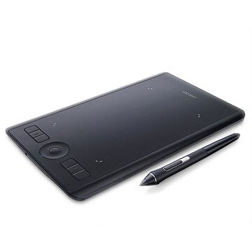 A Photo Of Wacom PTH-660 Intuos Pro Medium Graphic Drawing Tablet – Advanced Pen Technology, Customizable Features, and Compact Design