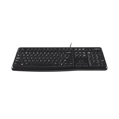 A Photo Of Logitech K120 USB Wired Keyboard - Spill-Resistant and Durable