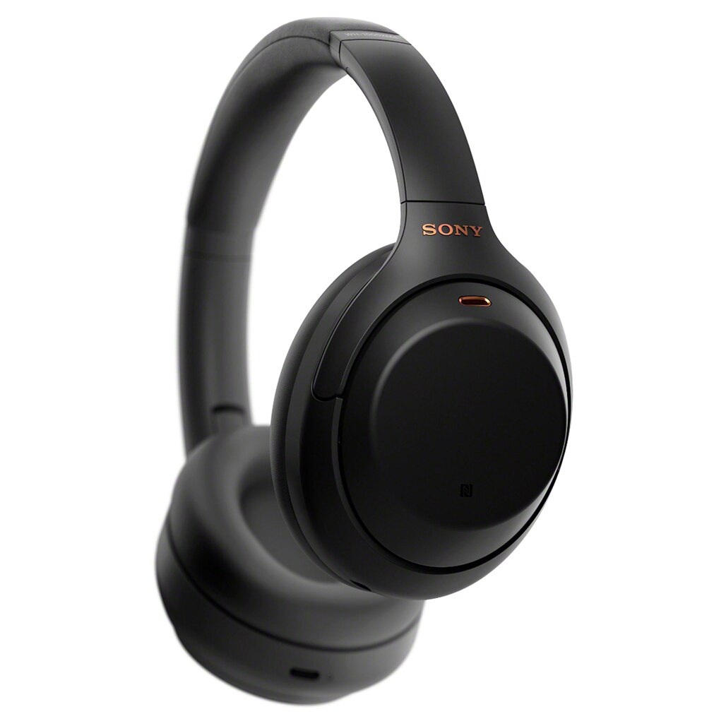 A Photo Of Sony WH-1000XM4 Wireless Noise Cancelling Headphones - Black | Superior Sound, Smart Features, and All-Day Comfort