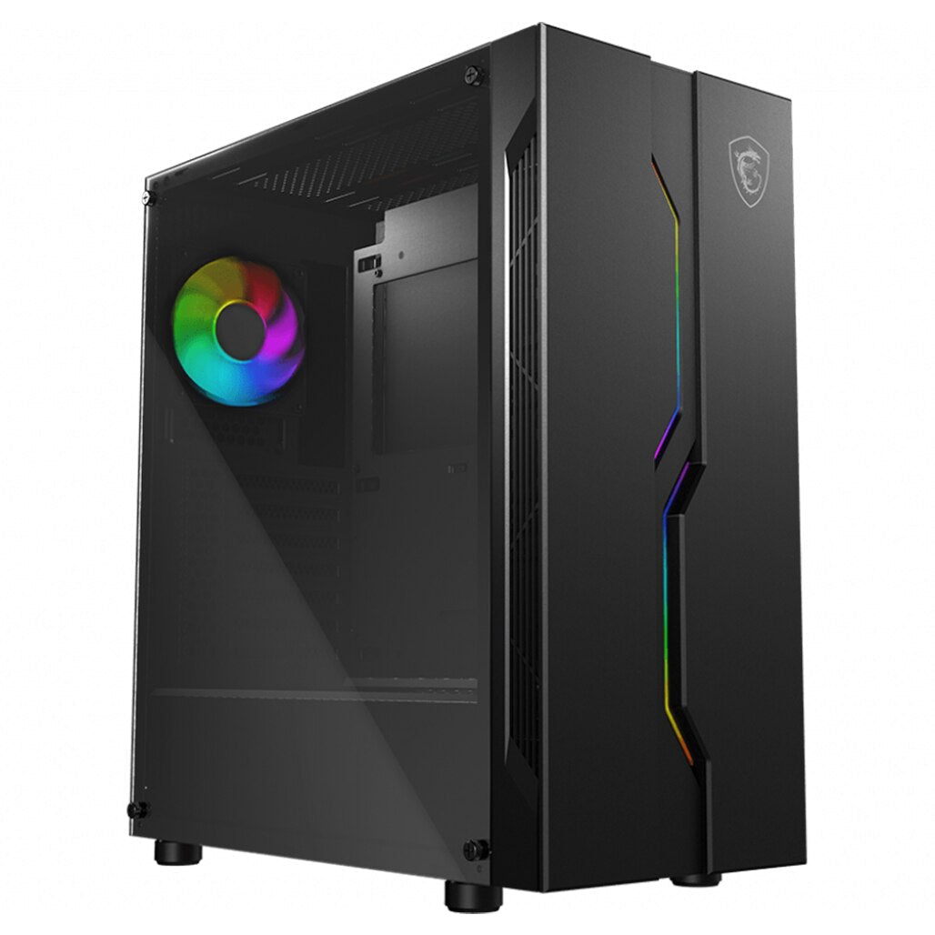 A Photo Of MSI MAG Vampiric 100R Gaming Case - Mid-Tower with Addressable RGB