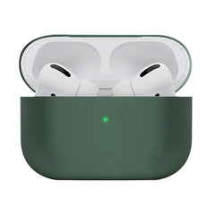 A Photo Of Protective Case for AirPods Pro - Premium Elastic Silicone, Carabiner Included, Front LED Visibility