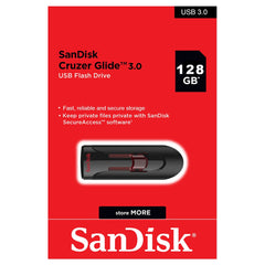 A Photo Of SanDisk Cruzer Glide 3.0 Flash Drive | High-Speed Storage with SecureAccess Encryption