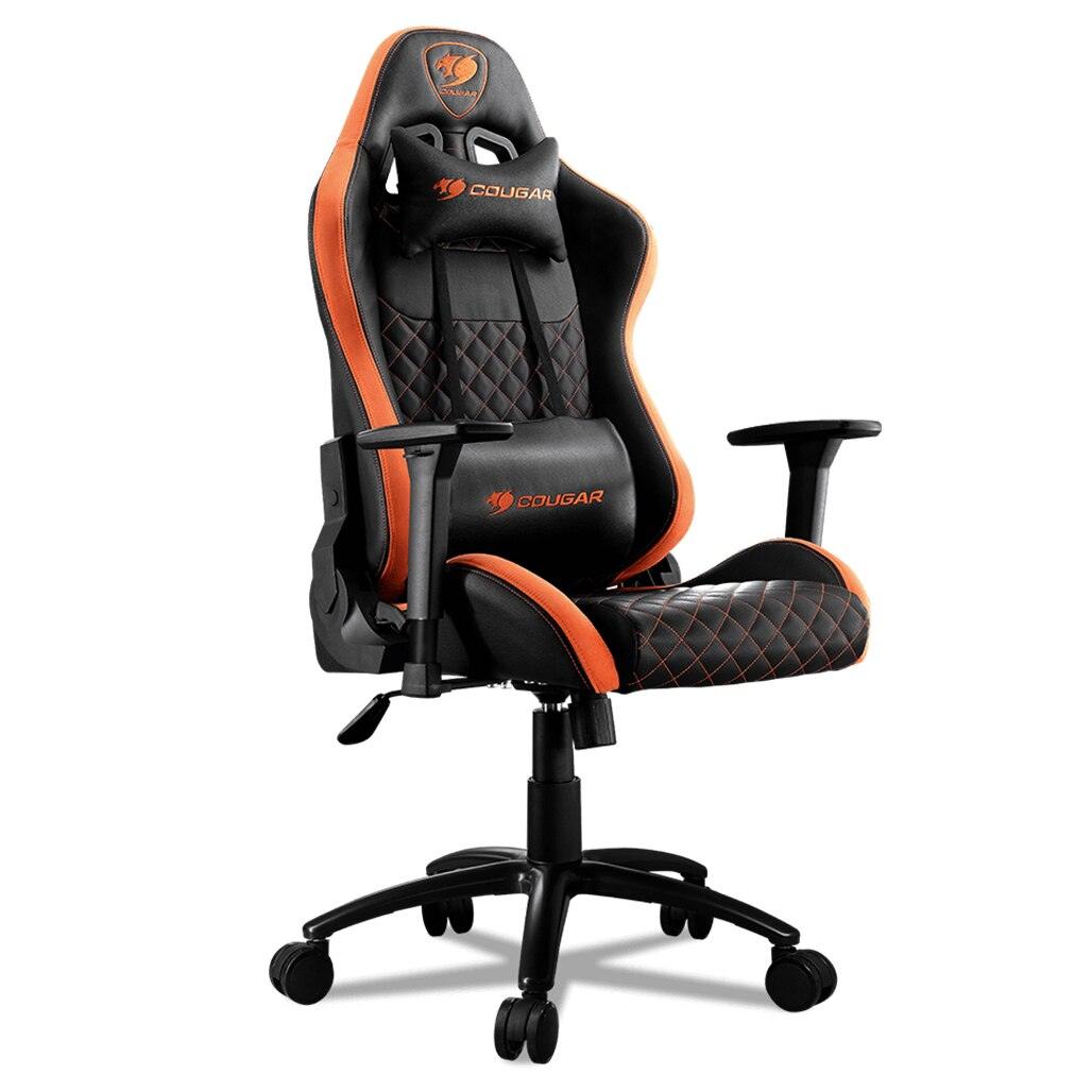 A Photo Of Cougar Armor Pro Gaming Chair - Mid-Size Ergonomic Chair with 170º Recline, 3D Adjustable Armrests & Class 4 Gas Lift Cylinder