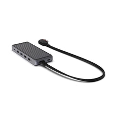 A Photo Of UNISYNK 10-Port Dual Screen Hub for Mac | Multi-Port USB-C Dock with Dual 4K HDMI, High-Speed Data, and Power Delivery