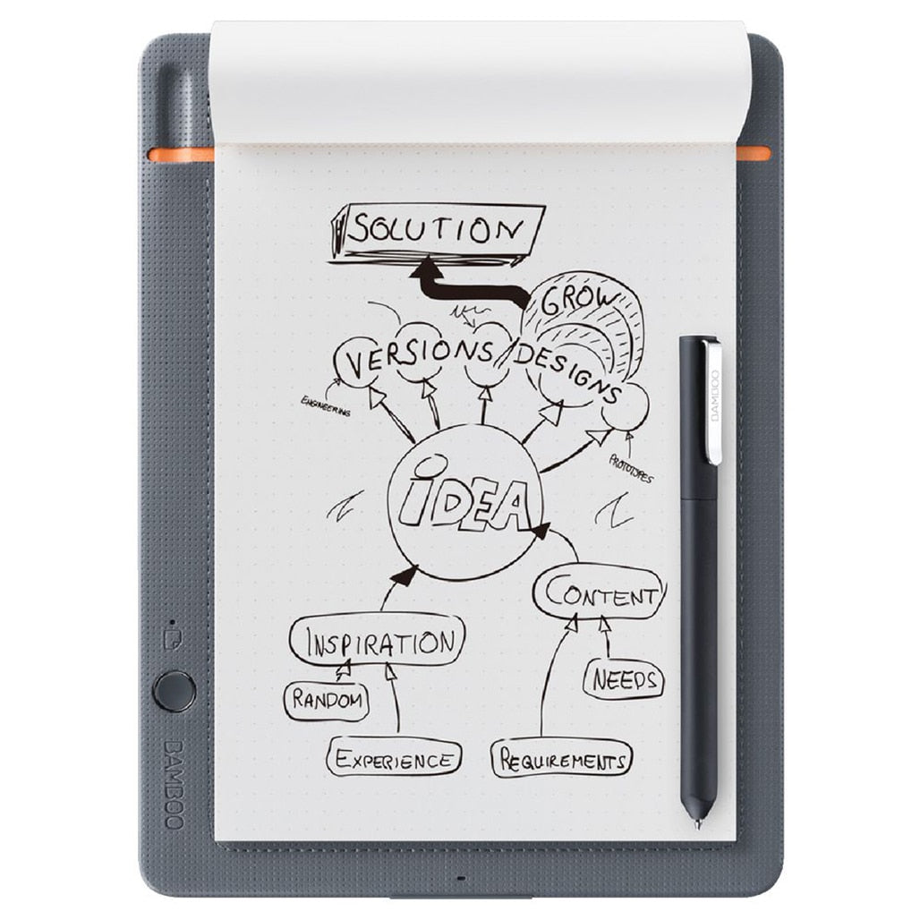 A Photo Of Wacom Bamboo Slate Smartpad (Small) CDS610S | Convert Handwritten Notes to Digital Files
