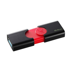 A Photo Of Kingston DataTraveler DT106 64GB USB Flash Drive - High-Speed Storage with Compact Design
