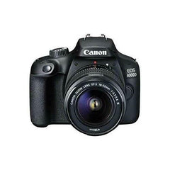 A Photo Of Canon EOS 4000D DSLR Camera Bundle with 18-55mm III Lens, 32GB Memory Card, and Bag