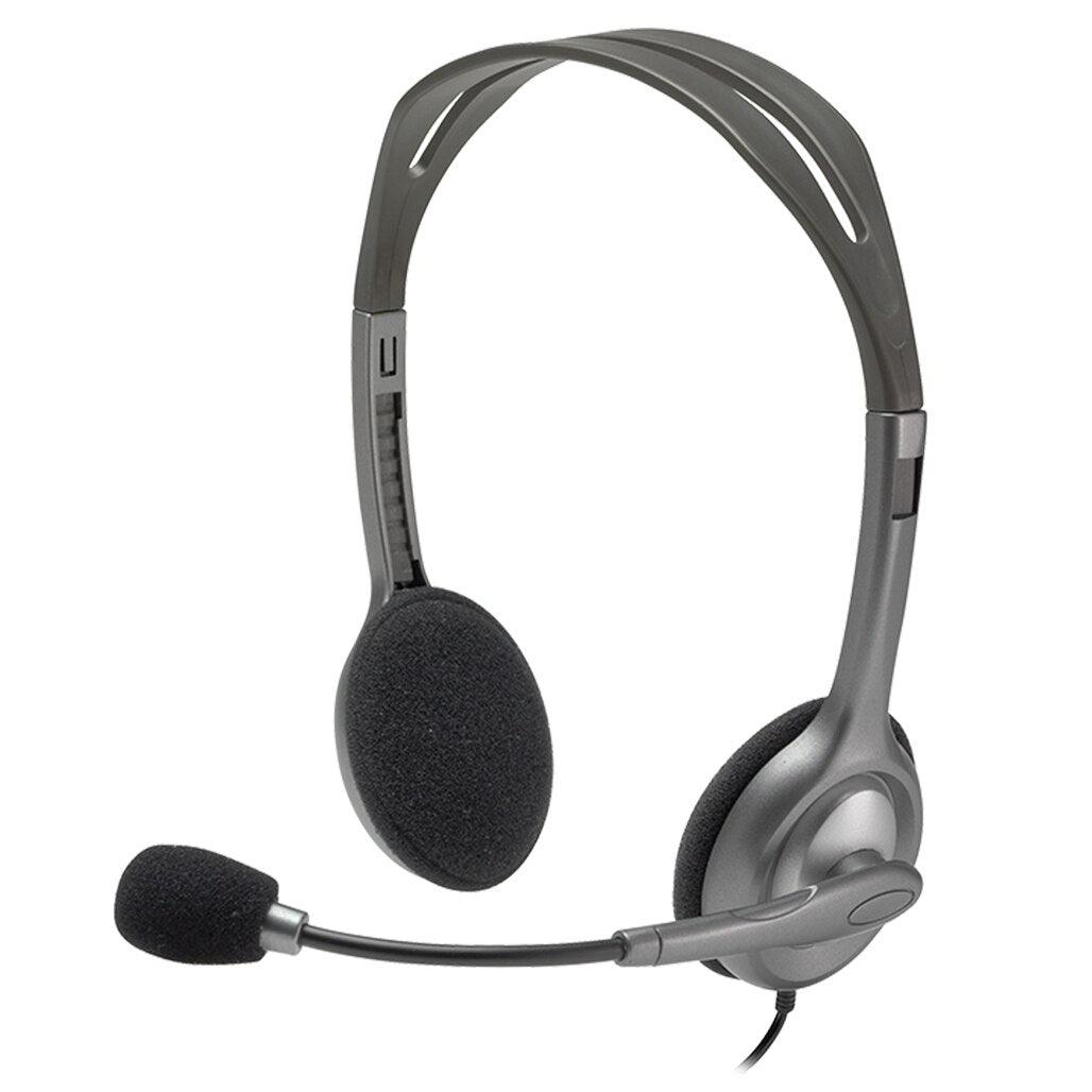A Photo Of Logitech H111 Headset - Comfortable & Clear Audio for Everyday Use