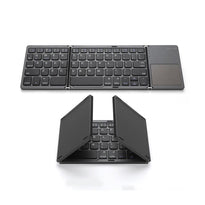 Foldable Bluetooth Keyboard With Touch Pad B033 from Other sold by 961Souq-Zalka