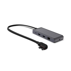 A Photo Of UNISYNK 10-Port Dual Screen Hub for Mac | Multi-Port USB-C Dock with Dual 4K HDMI, High-Speed Data, and Power Delivery