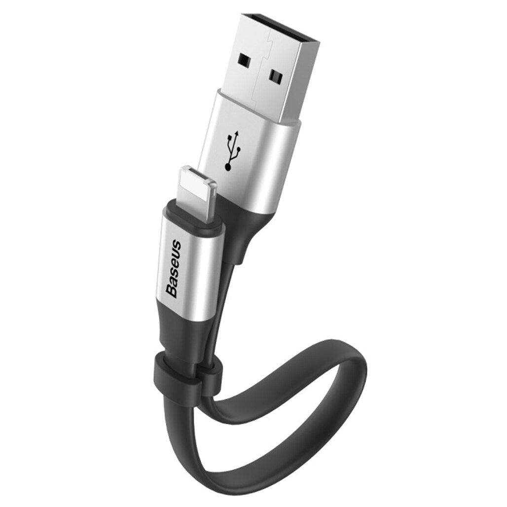 A Photo Of Baseus 2-in-1 Portable USB to Lightning Cable – 23CM