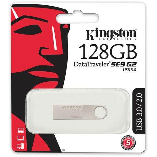 A Photo Of Kingston 128GB DataTraveler SE9 G2 USB 3.0 Flash Drive – High-Speed Storage with Durable Design
