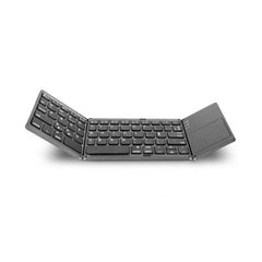 A Photo Of Foldable Wireless Keyboard with Touch Pad - B033