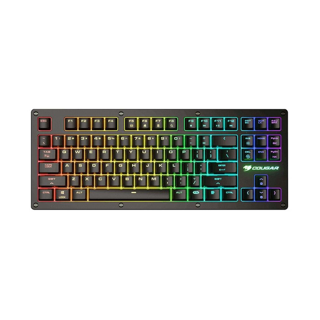 A Photo Of Cougar Puri TKL - RGB Wired Mechanical Gaming Keyboard - Blue Switch