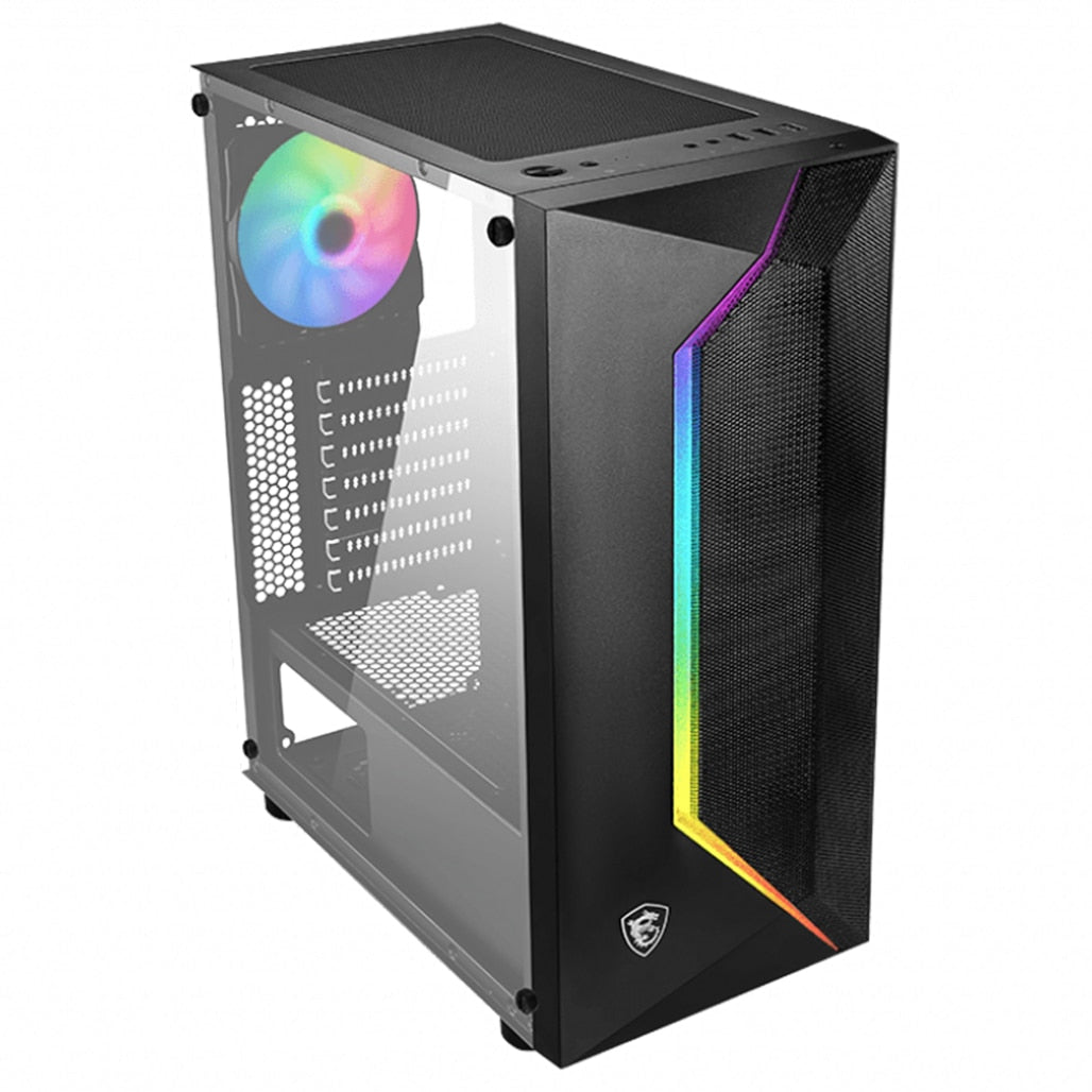 A Photo Of MSI MAG Vampiric 100R Gaming Case - Mid-Tower with Addressable RGB