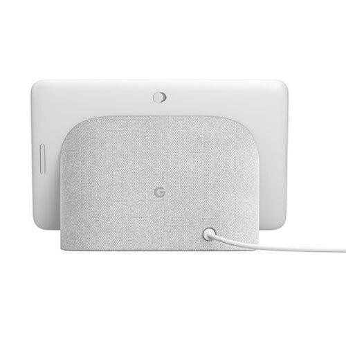 A Photo Of Google Nest Hub (Chalk) - Smart Display with Google Assistant and Built-In Speaker