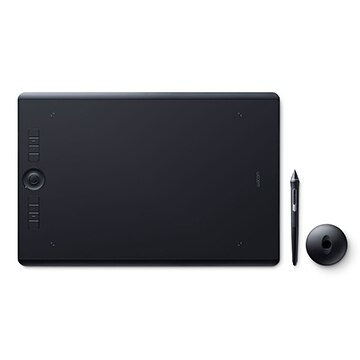 A Photo Of Wacom PTH-660 Intuos Pro Medium Graphic Drawing Tablet – Advanced Pen Technology, Customizable Features, and Compact Design