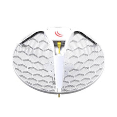 A Photo Of MikroTik LHG 5 - Dual Chain 24.5dBi 5GHz CPE with Integrated Antenna | RBLHG-5nD