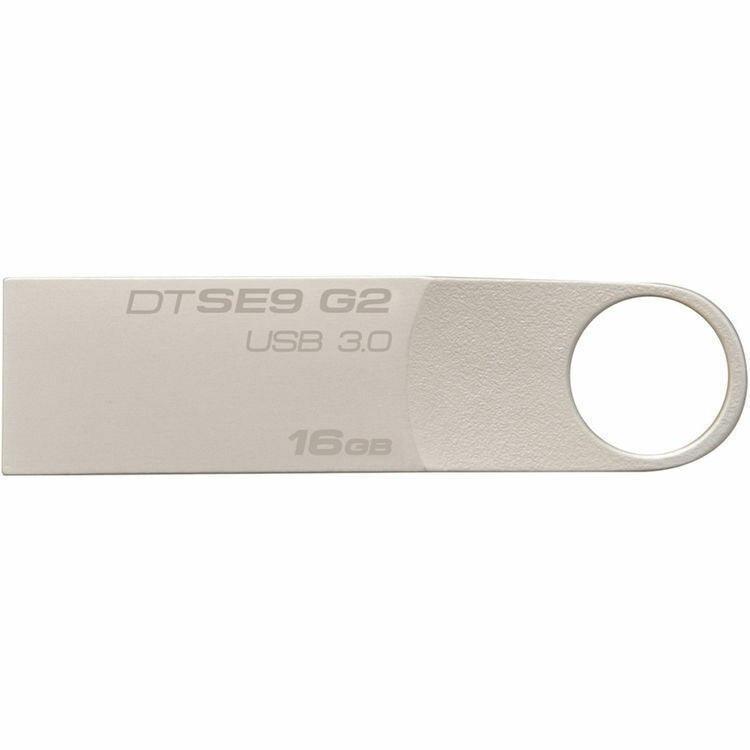 A Photo Of Kingston 16GB DataTraveler SE9 G2 USB 3.0 Flash Drive – High-Speed Data Storage in a Compact Design