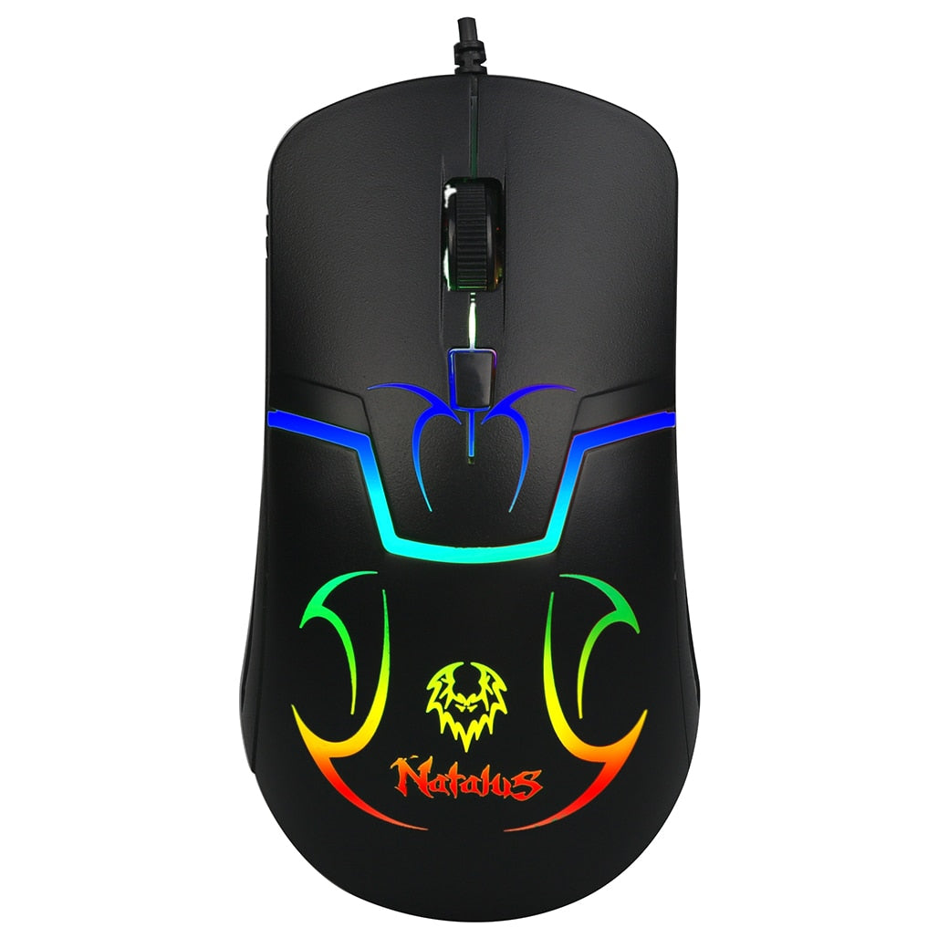 A Photo Of Prolink Natalus Illuminated Gaming Mouse