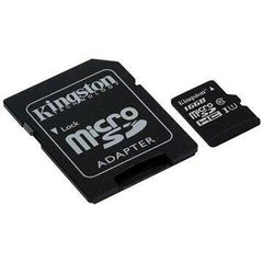 A Photo Of Kingston microSDHC Memory Card with SD Adapter – Class 10, UHS Class I, 16GB