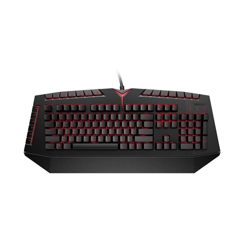 A Photo Of Lenovo Y Gaming Mechanical Keyboard | Kailh Red Switches, Anti-Ghosting, Red Backlighting