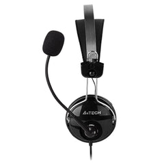 A Photo Of A4Tech ComfortFit Stereo USB Headset HU-7P - High-Quality On-the-Head Headphones